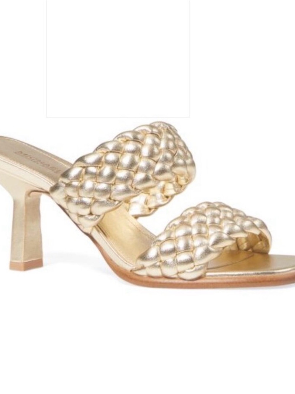 Michael Kors Amelia Mule in Metallic Gold